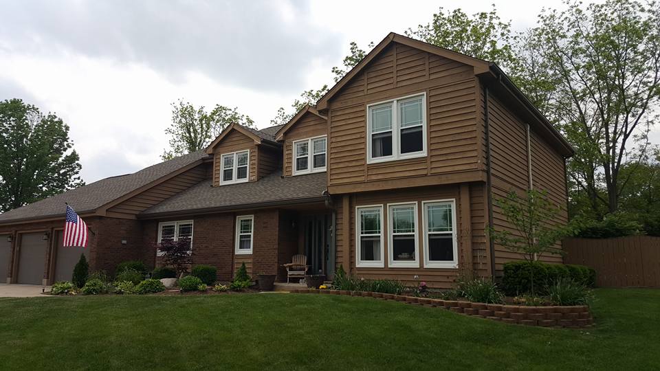 Cedar siding