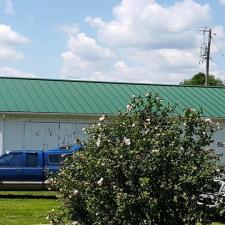 Metal Roof Power Washing in Bellbrook, OH 3